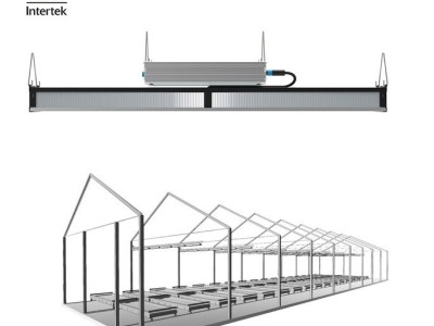 Samsung 301B Chip LED Supplemental greenhouse light Adjustable For PlantsImage3