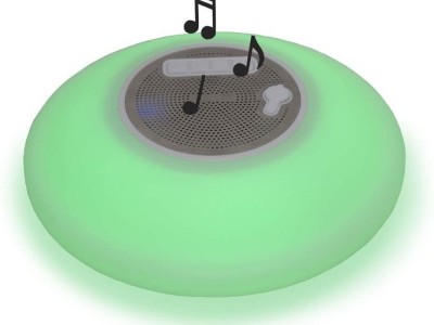 Portable Floating Waterproof Multi-Light Speaker with multicolorImage2