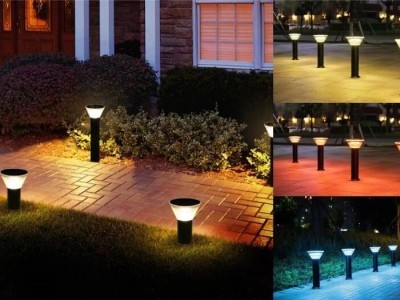 IK10 Vandal Resistant Solar LED Bollard Light LED Garden LightImage2