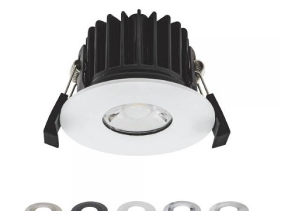 Aluminum BS476-21 Min Approval SMD Fire Rated LED Downlight HousingImage3