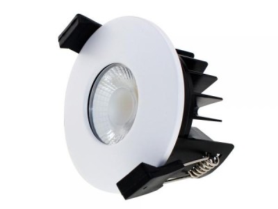 6 Watt Exterior Smd Round Smart Recessed Fire Rated Bathroom DownlightsImage3