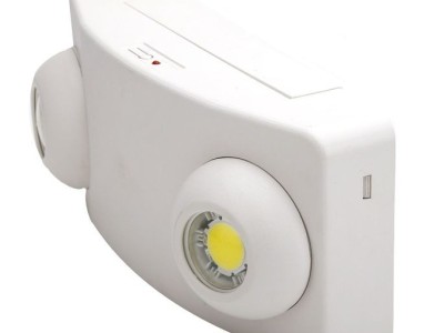 White 2-Light Integrated LED Emergency LightImage2