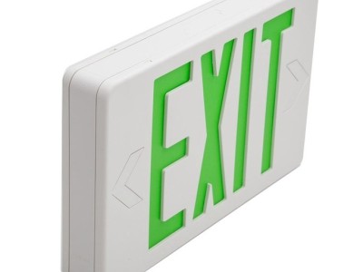 Hardwired Red/Blue LED Exit Emergency Sign LightImage4