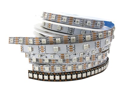 5v 12v addressable rgb led strip 5050 ws2811 ws2812b ws2813 waterproof flexible lightsImage4